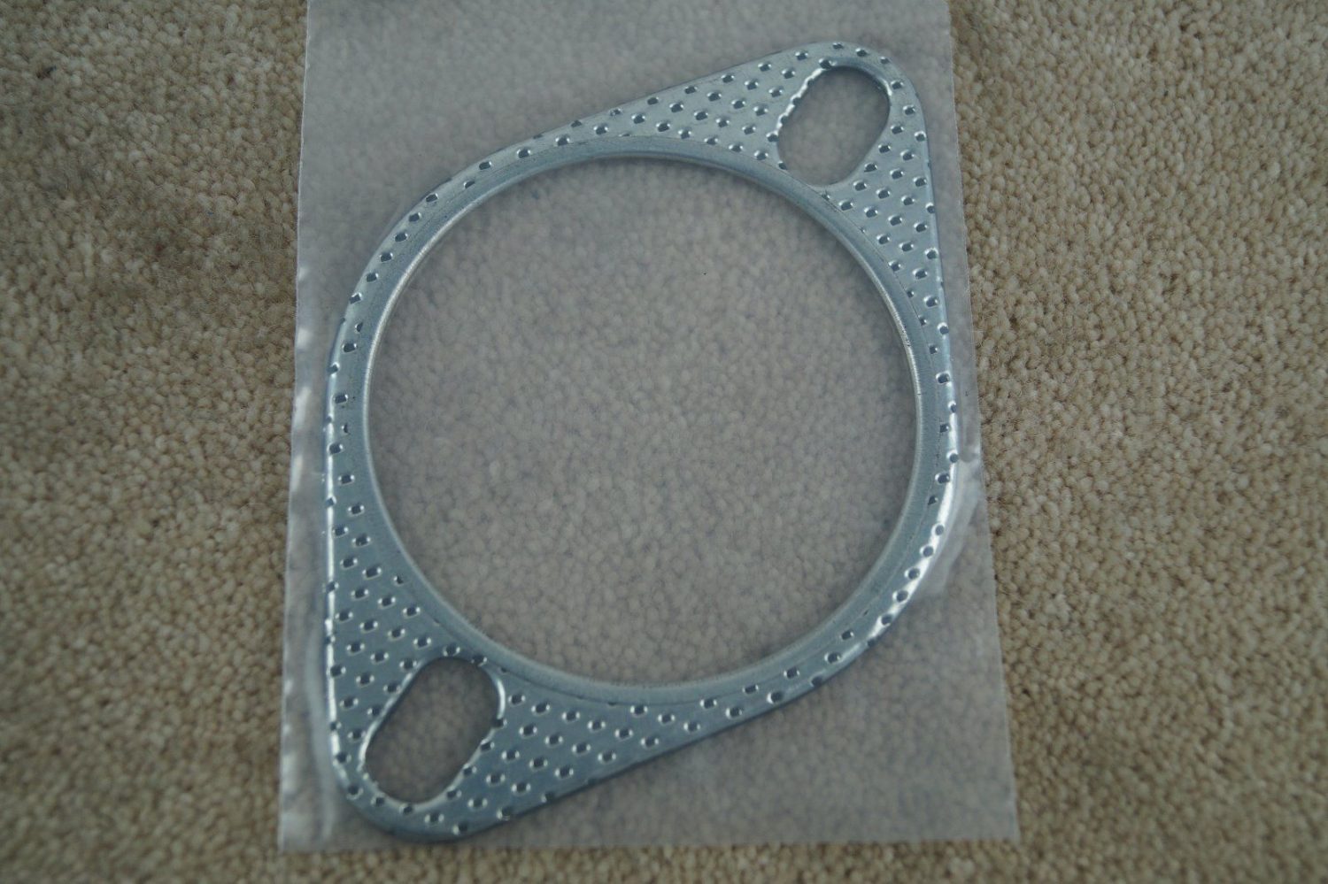 Bag of 25 High Performance 61mm Exhaust Gaskets, Two Bolt, 2 3/8", With Fire Ring
