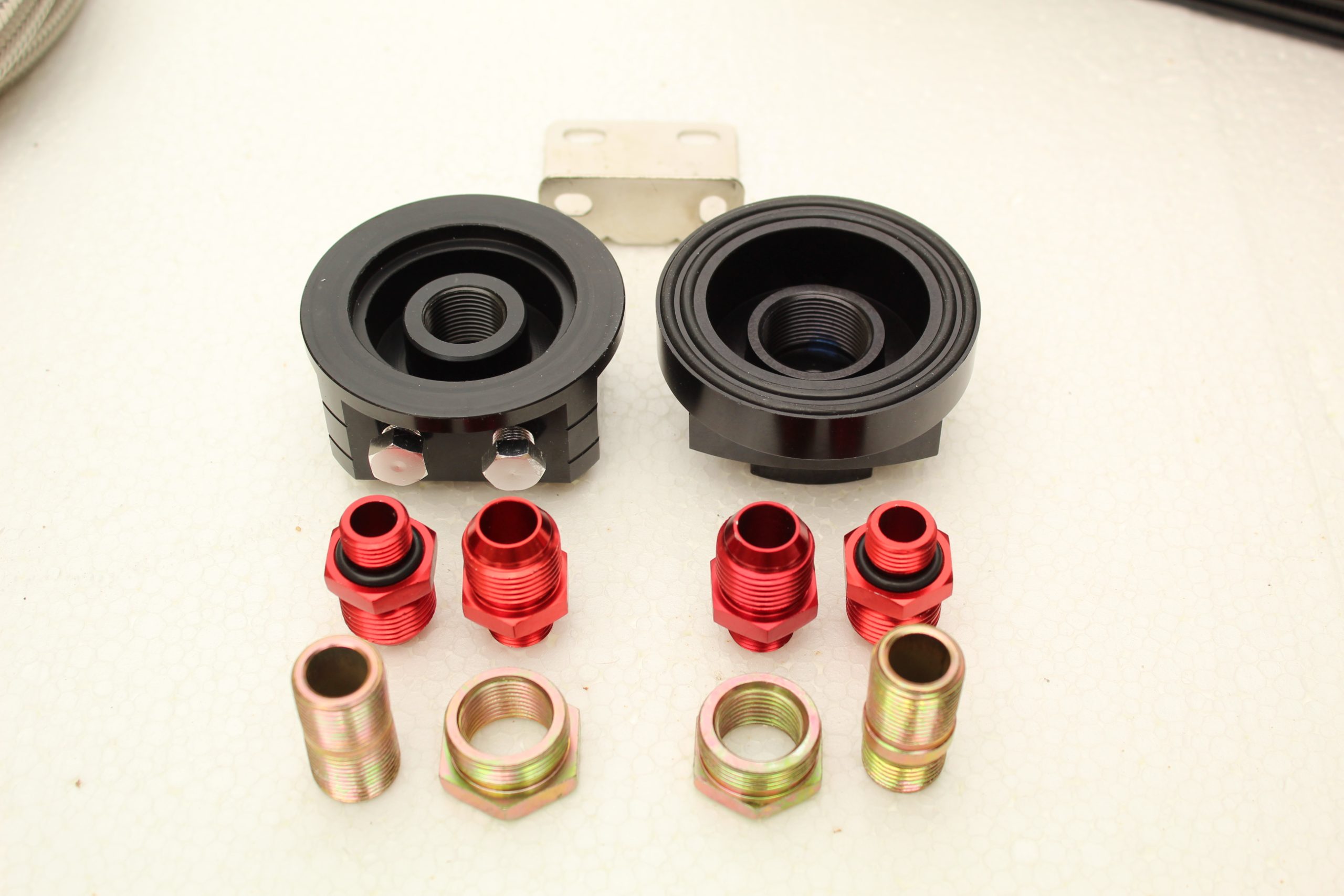 19 Row Oil Filter Relocation Kit + HKS Filter for Mazda MX5 Mk1/2, 1.6 or 1.8