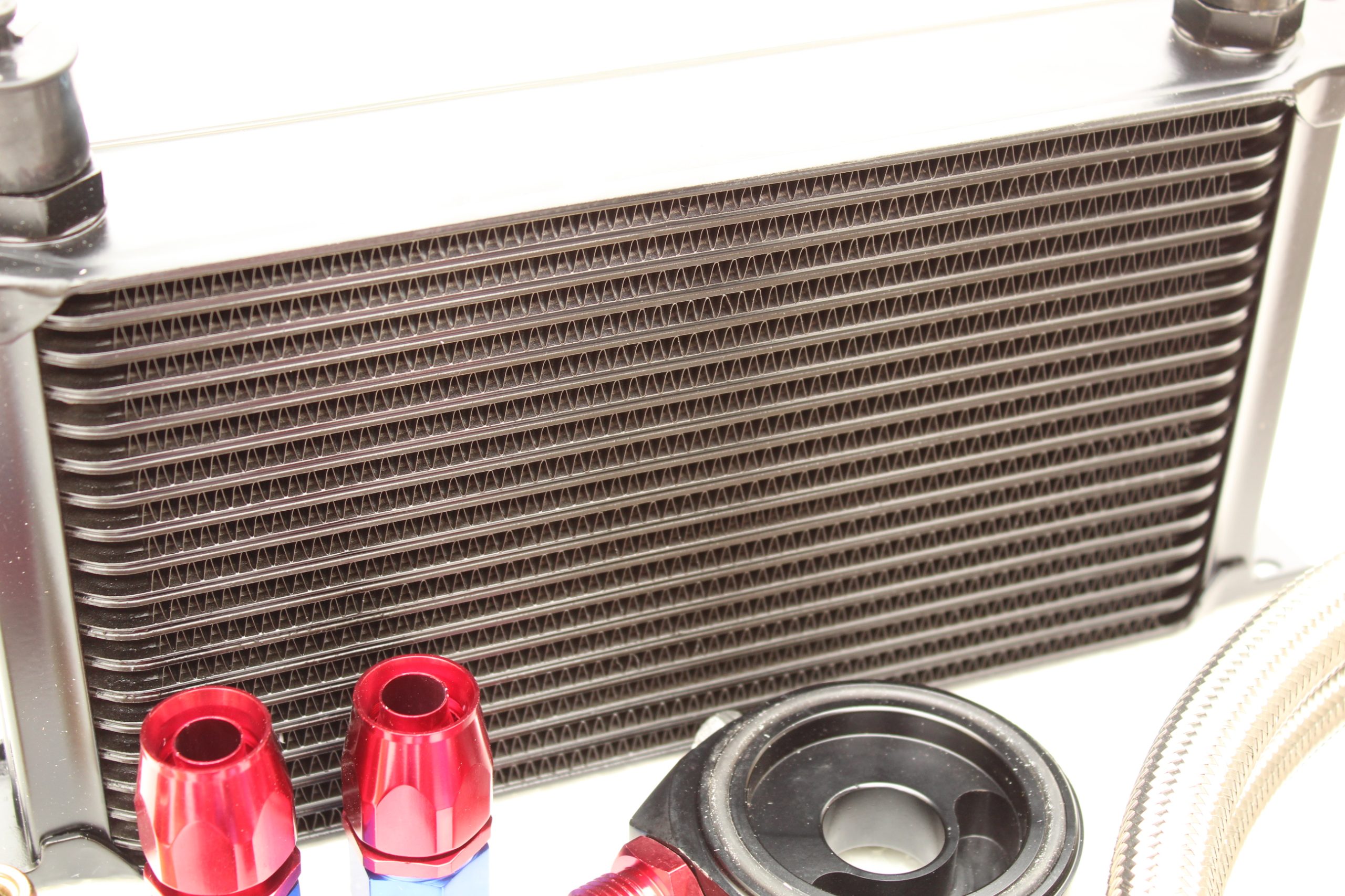 Performance 19 Row Oil Cooler Kit + HKS Filter for Nissan 350Z or 370Z V6