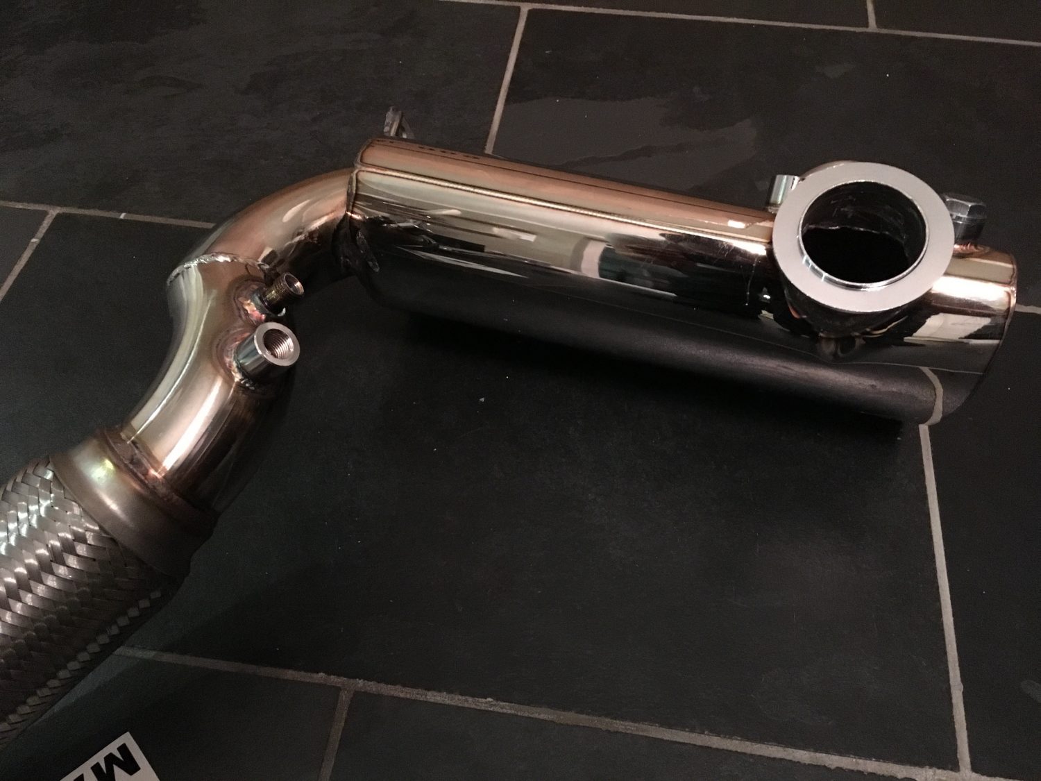 VW Scirocco 2.0 TDi 140/170BHP DPF Removal Stainless Performance Exhaust Pipe