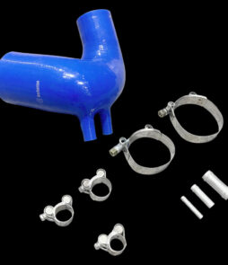 Fiat Abarth, 500, 595, 695 TJet Blue Turbo Silicone Intake Hose Pipe w. Clamps