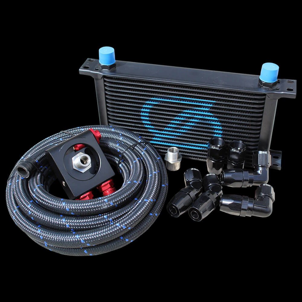 Nissan SKYLINE VR30DDTT 19 Row Oil Cooler Thermostatic Kit, 19/07->