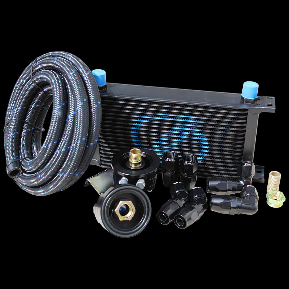 Nissan SKYLINE VQ35HR(VQ35-HM34) 19 Row Oil Cooler Relocation Kit, 13/11->