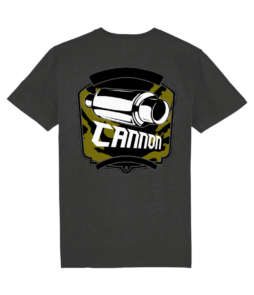 Malian JDM Cannon Exhaust Charcoal T-Shirt