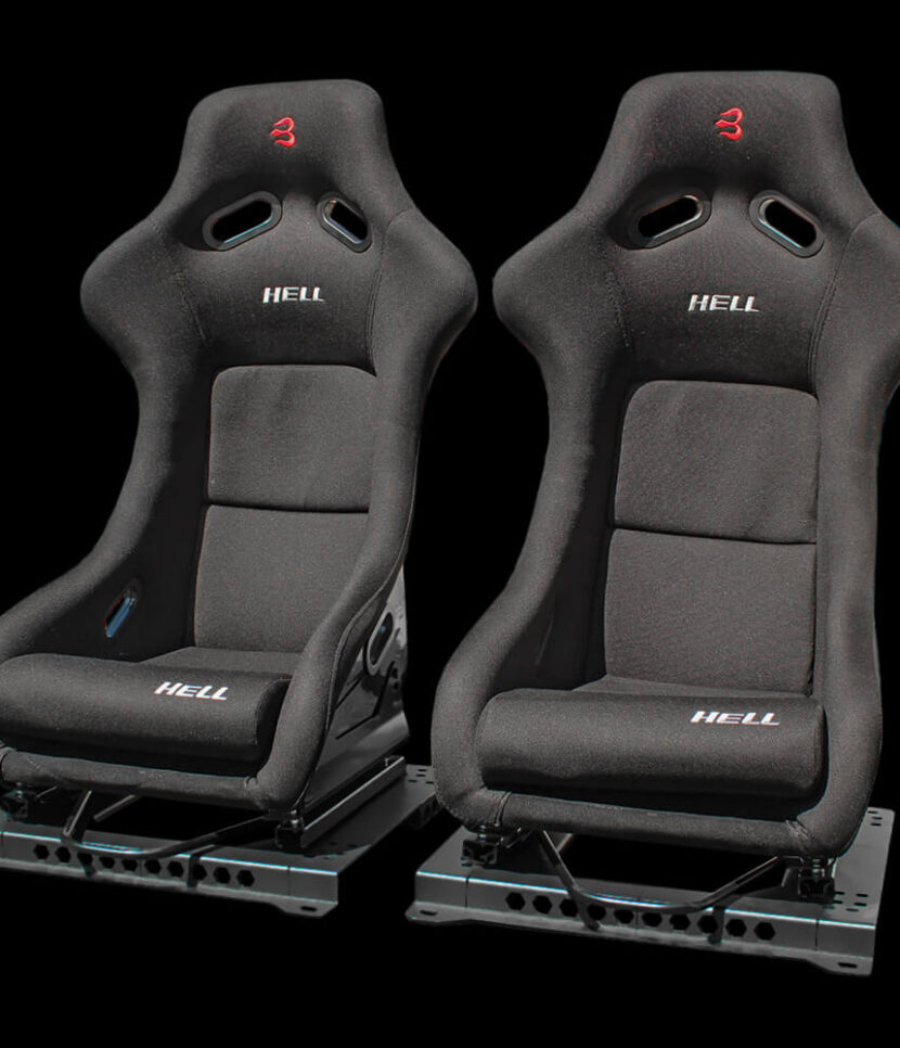 Ford Focus RS or ST225 Black HELL Bucket Seats Track Race Rally Kage