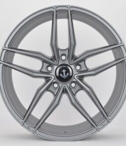 5 Split-Spoke Wheel, Silver, 17x7.5, 5x114.3, ET42, 73.1mm