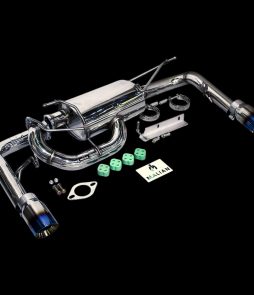 Mazda MX5/Miata NB 1.6/1.8 Dual Burnt Tailpipes Resonated Catback Exhaust