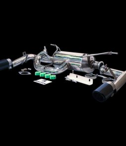 Mazda MX5/Miata NB 1.6/1.8 Twin Carbon Tailpipes Resonated Catback Exhaust