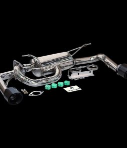 Mazda MX5/Miata NB 1.6/1.8 Twin 4" Carbon Tailpipes Resonated Catback Exhaust
