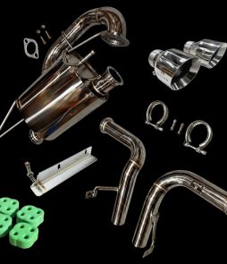 Mazda MX5/Miata NB 1.6/1.8 Twin 4" Exit Catback Resonated Exhaust