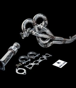 Mazda MX5/Miata Mk1 1.8 Unequal Exhaust Manifold/Header to 2.5" Cat, 89-94