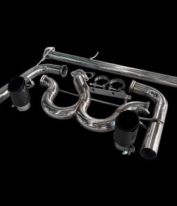Mazda MX5/Miata 1.6/1.8 NA Late 4" Twin Carbon Tailpipes Catback Exhaust, 97-98