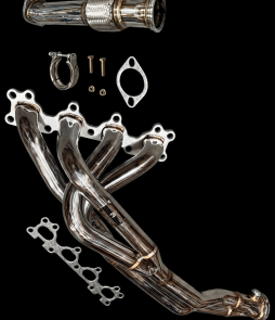 Mazda MX5/Miata Mk1 1.6 EL Tubular Exhaust Manifold to 2.5" Cat, 89-94