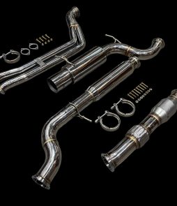 BMW 3 Series E9x N52/N53 3" Sports Cat Exhaust - JDM Exit