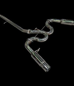 Mazda MX5/Miata Mk1 Miata Dual 4" JDM Cannon Exit Race Exhaust, 97-98