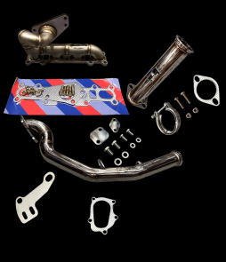 Mazda MX5 Mk2 1.8 2.5" TD04/TD05 Turbo Exhaust Parts - OE Cat