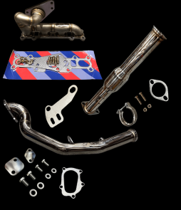Mazda MX5 Mk2.5 1.8 2.5" TD04/TD05 Turbo Exhaust Parts - Sports Cat